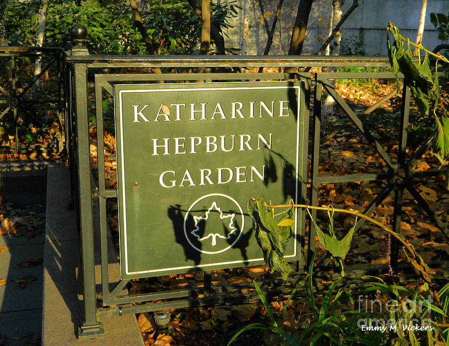 Katharine Hepburn Garden - NYC Photograph by Emmy Vickers