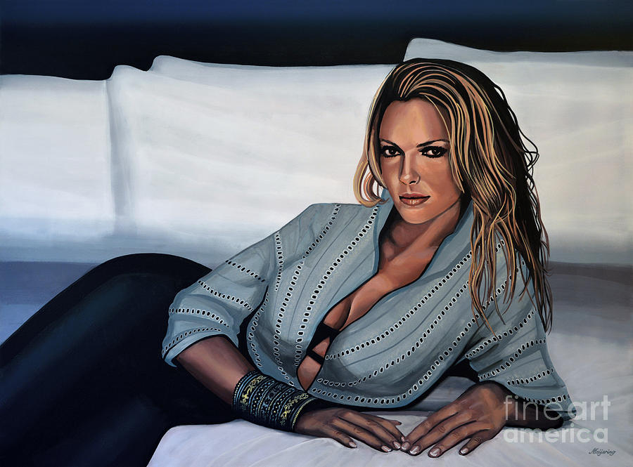 Katherine Heigl Painting by Paul Meijering