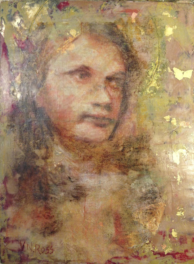 Katherine Reflected Painting by Vicki Ross