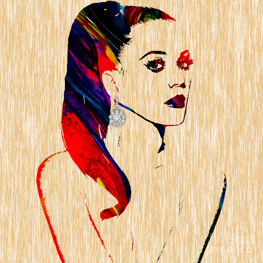 Katy Perry Collection Mixed Media by Marvin Blaine