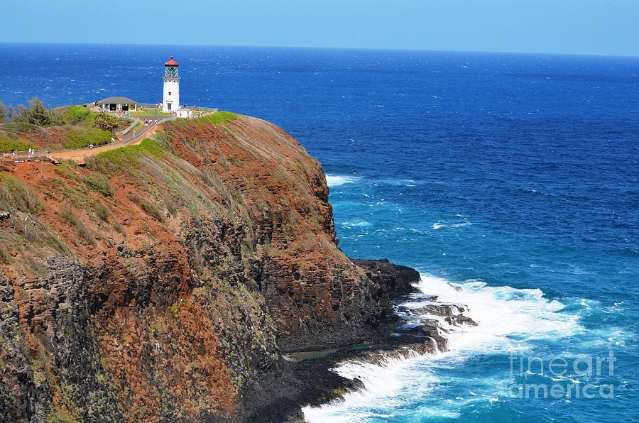 Kauai Lighthouse Photograph by Greg Cross