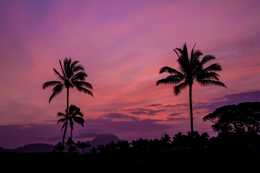 Kauai Sunrise Photograph by Roger Mullenhour