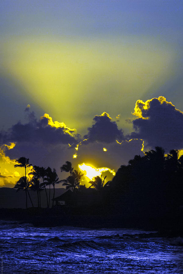 Kauai Sunset Photograph by Debbie Karnes