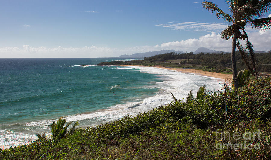 Beach Photograph - Kauai Surf by Suzanne Luft