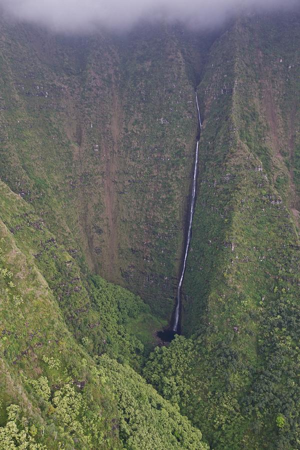 Kauai Waterfall Photograph by Steven Lapkin