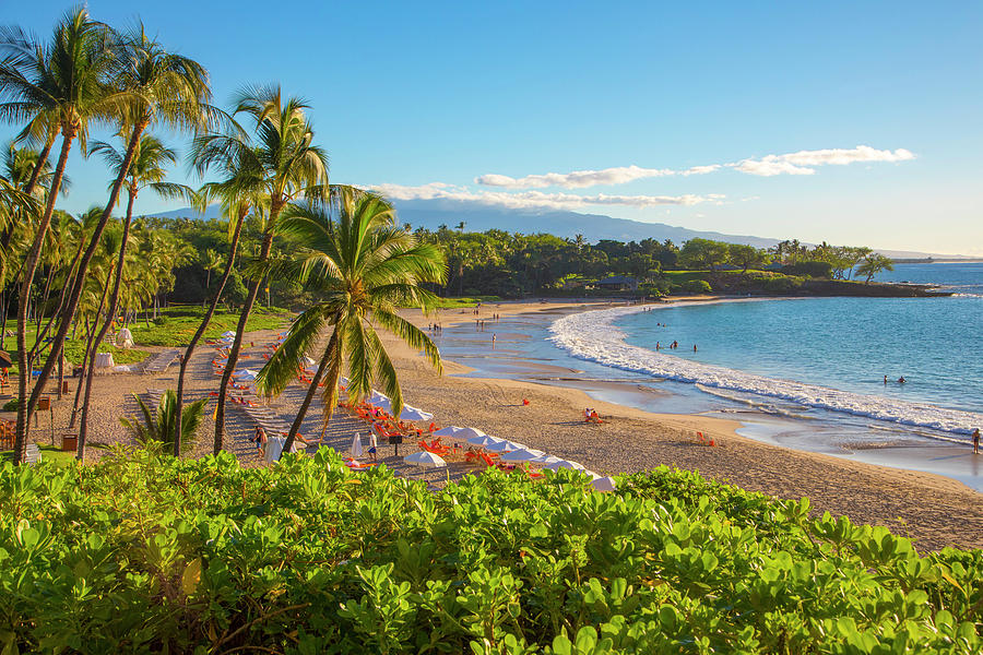 Kaunaoa Beach, Kohala Coast, Island Photograph by Douglas Peebles ...