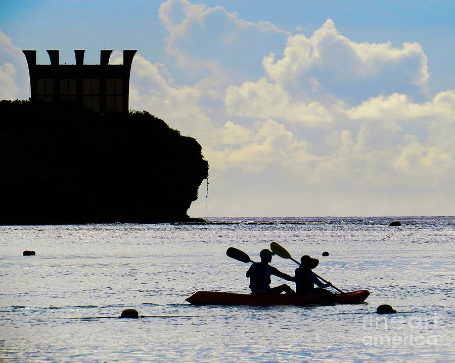 Kayaking Across the Bay Photograph by Scott Cameron