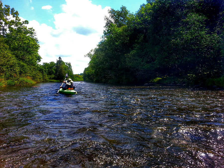 Kayaking The Brule River 2 Photograph by Brook Burling