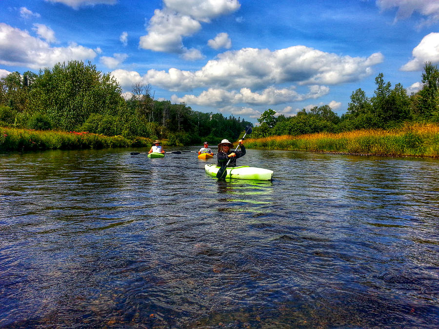 Kayaking The Brule River 3 Photograph by Brook Burling
