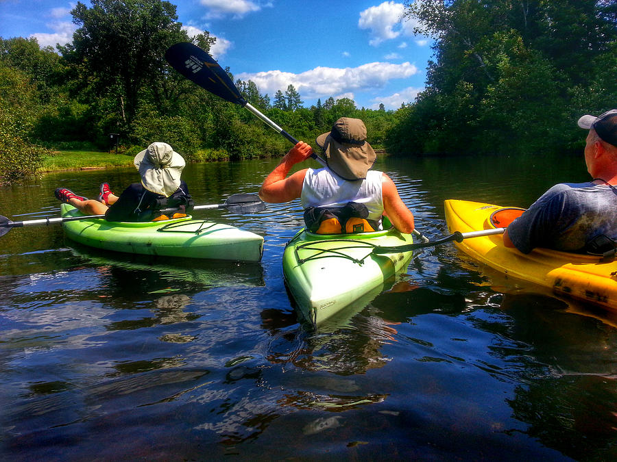 Kayaking The Brule River 4 Photograph by Brook Burling