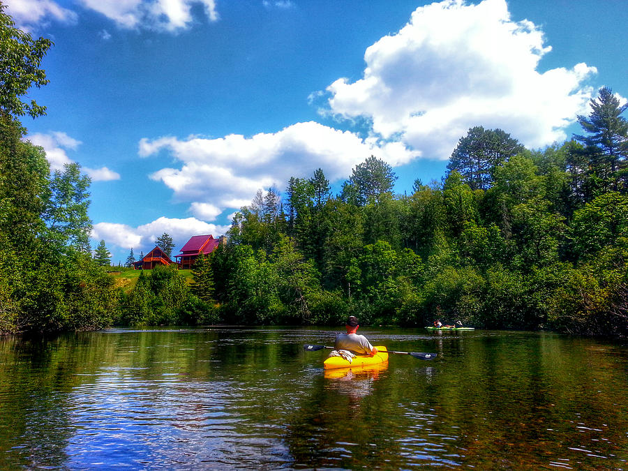 Kayaking the Brule River 6 Photograph by Brook Burling