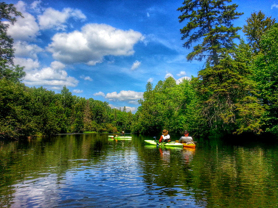 Kayaking the Brule River 7 Photograph by Brook Burling