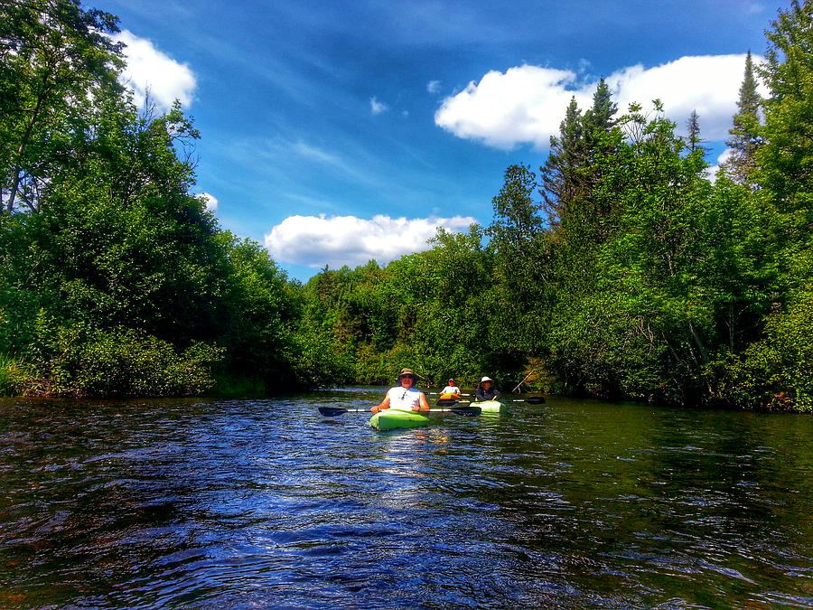 Kayaking the Brule River 8 Photograph by Brook Burling
