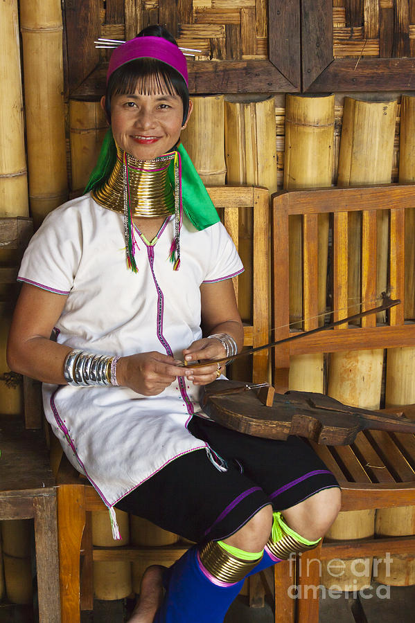 Kayan Tribal Woman - Burma Photograph by Craig Lovell