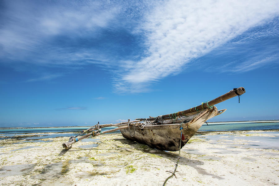 Kazinaswla The Zanzibar Boat Photograph by Alexander Matt Photography