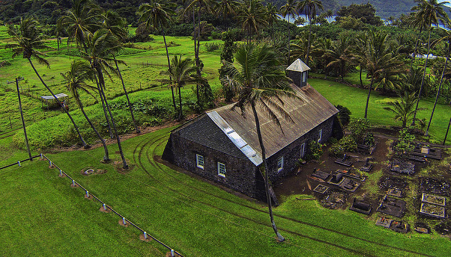 Keanae Church Photograph by James Roemmling