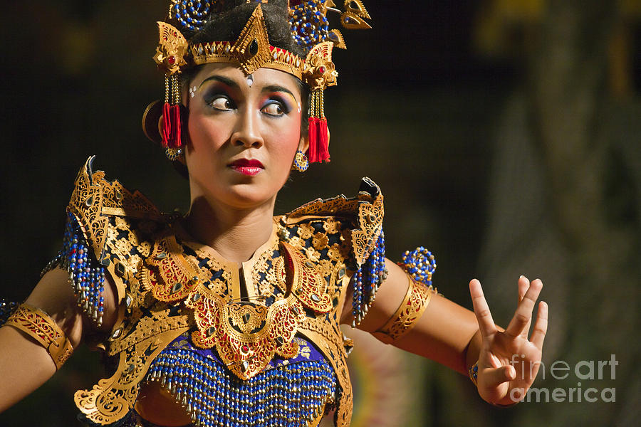 Kebyar Duduk Dance - Bali Photograph by Craig Lovell