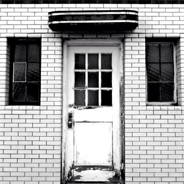 Bw Photograph - #keekthegeek #door #blackandwhite #bw by Ke-Ke Sayers