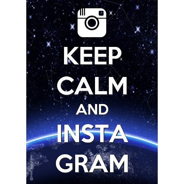 Life Photograph - Keep Calm And Instagram #followme  #ig by Fotochoice Photography