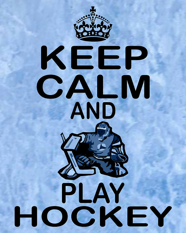 keep calm and play field hockey