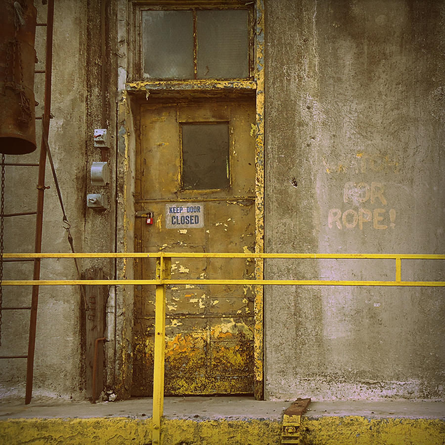 Keep Door Closed Photograph by Joseph Skompski