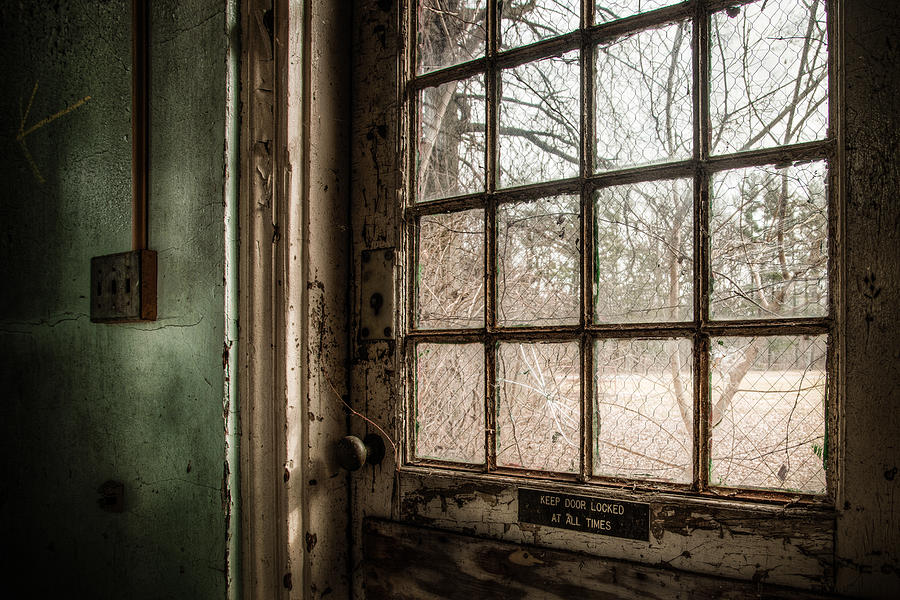Abandoned Photograph - Keep Door Locked by Gary Heller