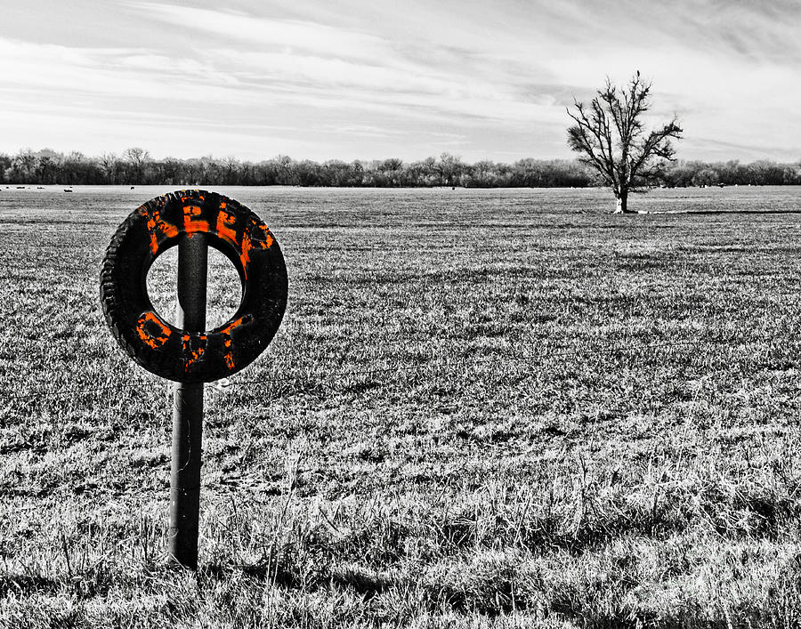 Keep Out Sign Photograph by Pattie Calfy