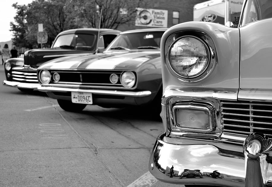 old school black and white