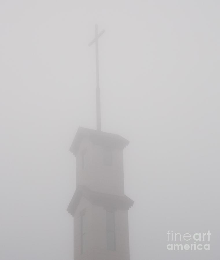 Keeping Your Faith In The Fog Photograph by Matthew Seufer