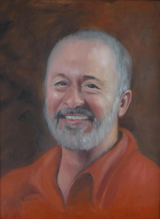 Keith Painting by Carol Berning