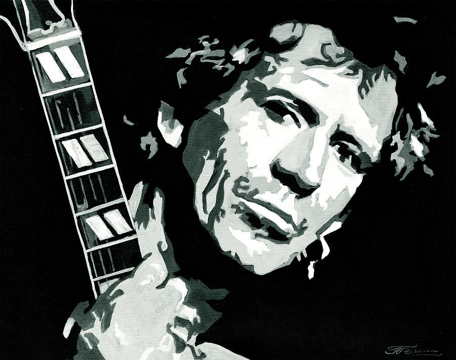 Geestig Schrikken vonnis Keith Richards The Rock Star Painting by Tanya Filichkin - Fine Art America