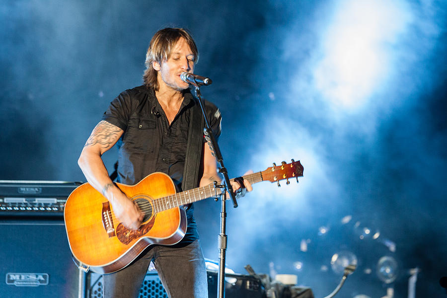 Keith Urban Concert Photograph by Mike Burgquist Fine Art America