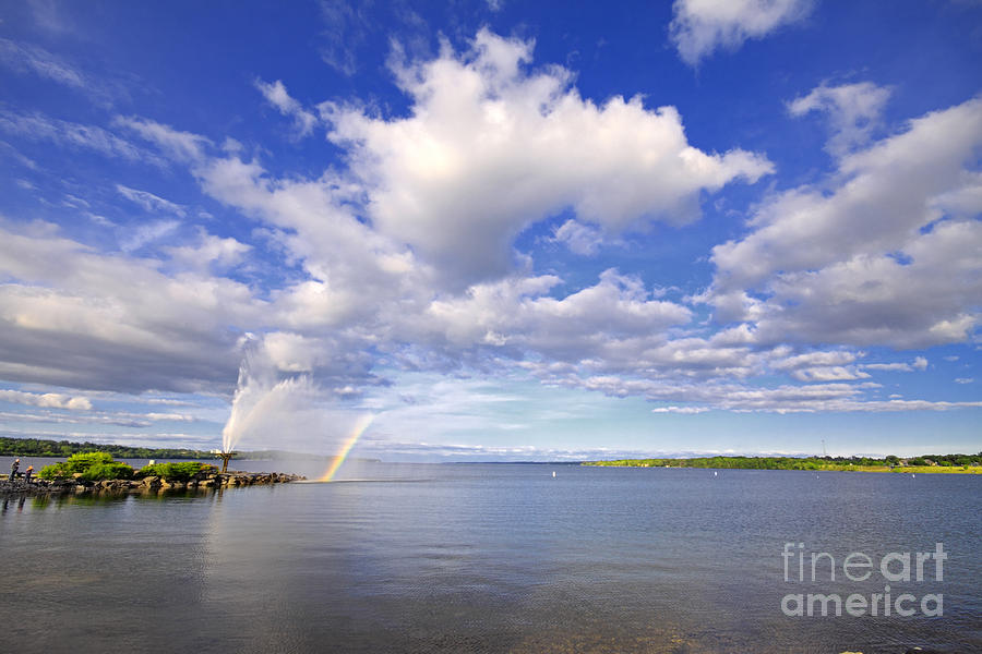 Kempenfelt Bay Cloudscape Photograph by Charline Xia