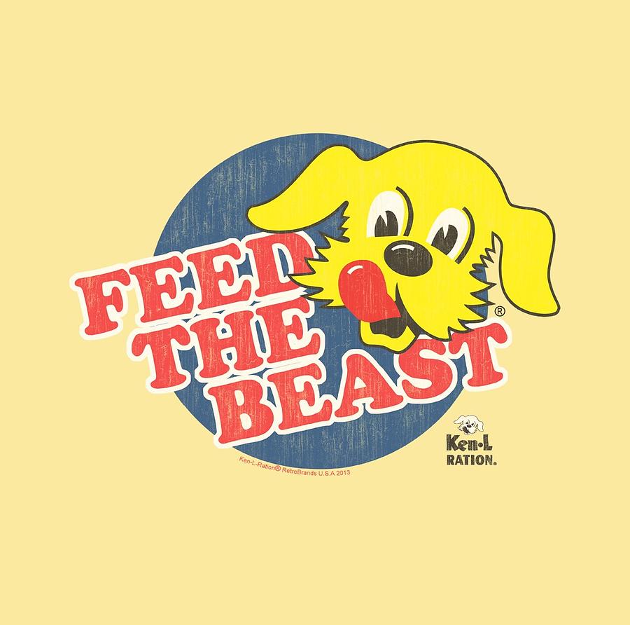 Vintage Digital Art - Ken L Ration - Feed The Beast by Brand A