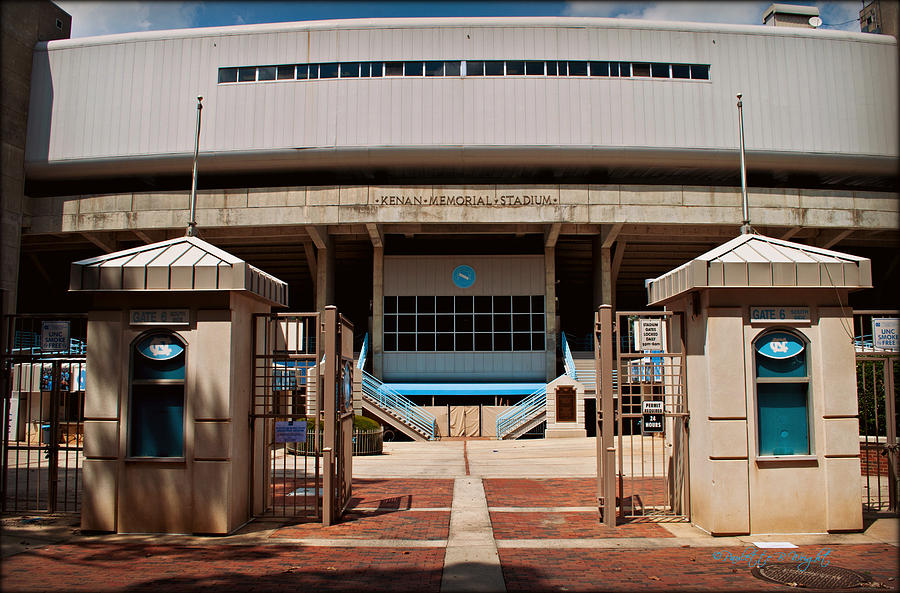 Kenan Memorial Stadium - Gate 6 Photograph by Paulette B Wright