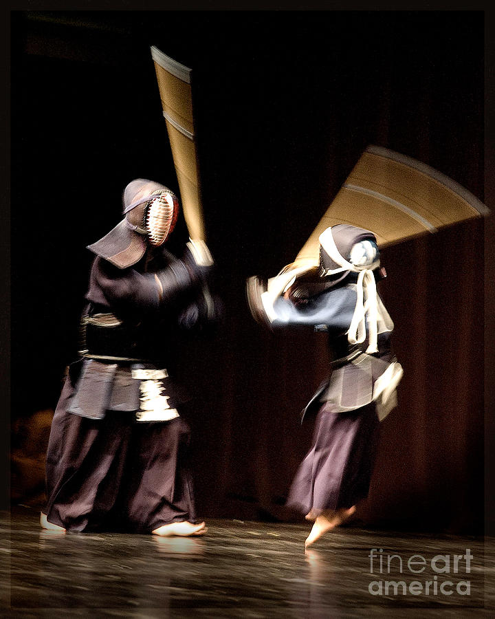 Kendo Attack Photograph by Michael Arend