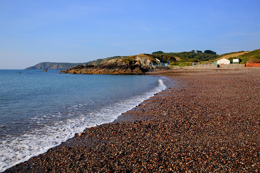 Kennack Sands beach Cornwall uk Photograph by Charlesy - Fine Art America