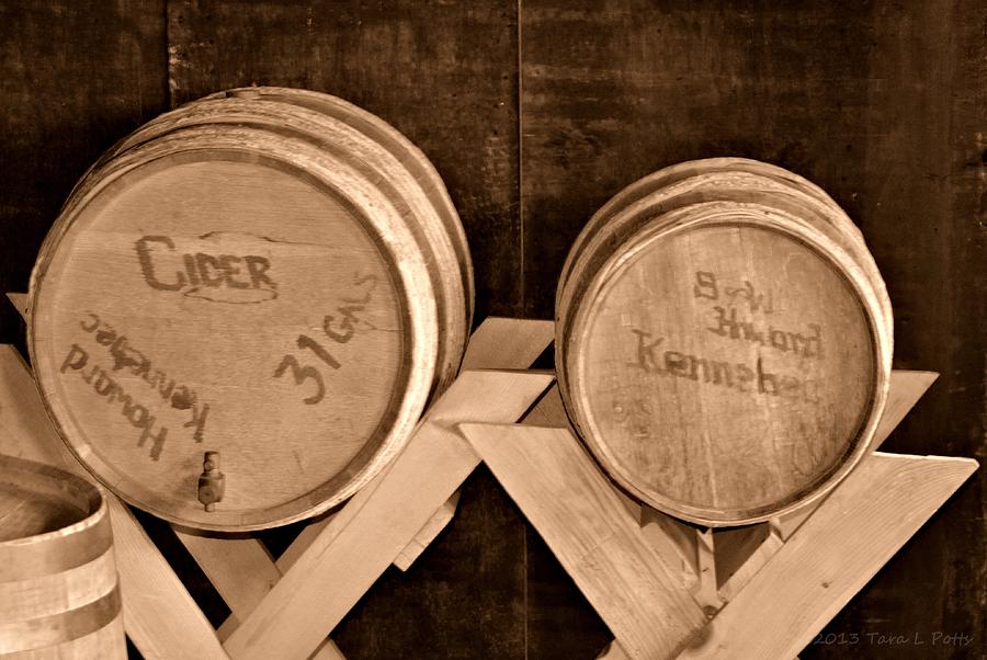 Kennebec Cider Barrels Photograph by Tara Potts