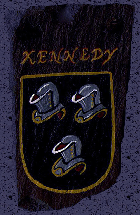 Kennedy Crest Painting by Barbara McDevitt