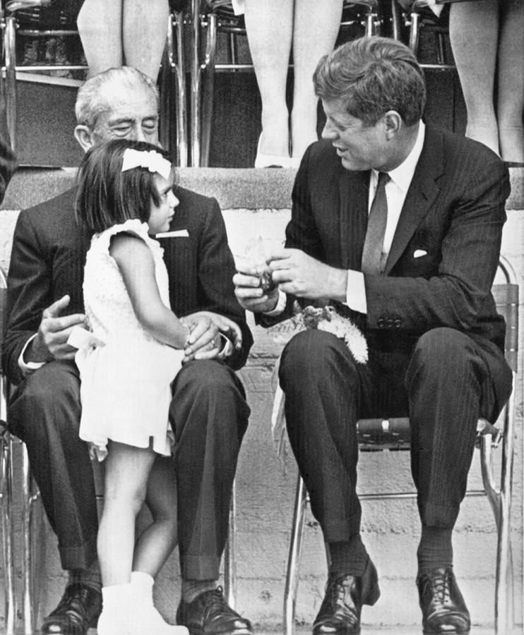 Kennedy In Mexico City Photograph by Underwood Archives