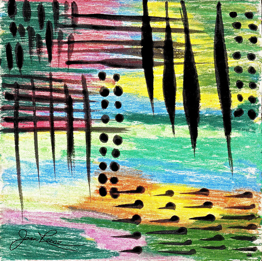 Rainbow Colors Painting - Kentic Daybreak by Joan Reese