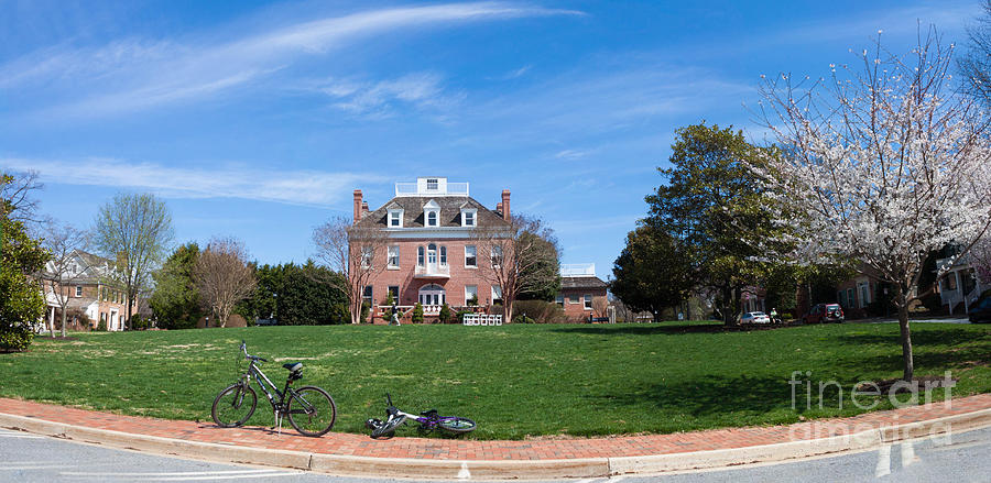 Kentlands Mansion  Spring 2014 Photograph by Thomas Marchessault