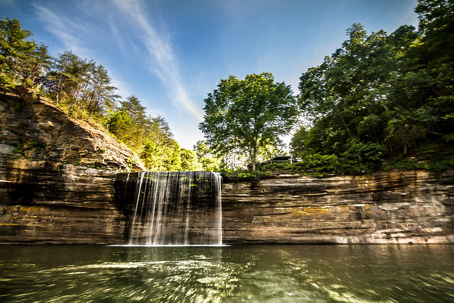 Waterfall Photograph - Kentucky - 76 Falls by Ron Pate