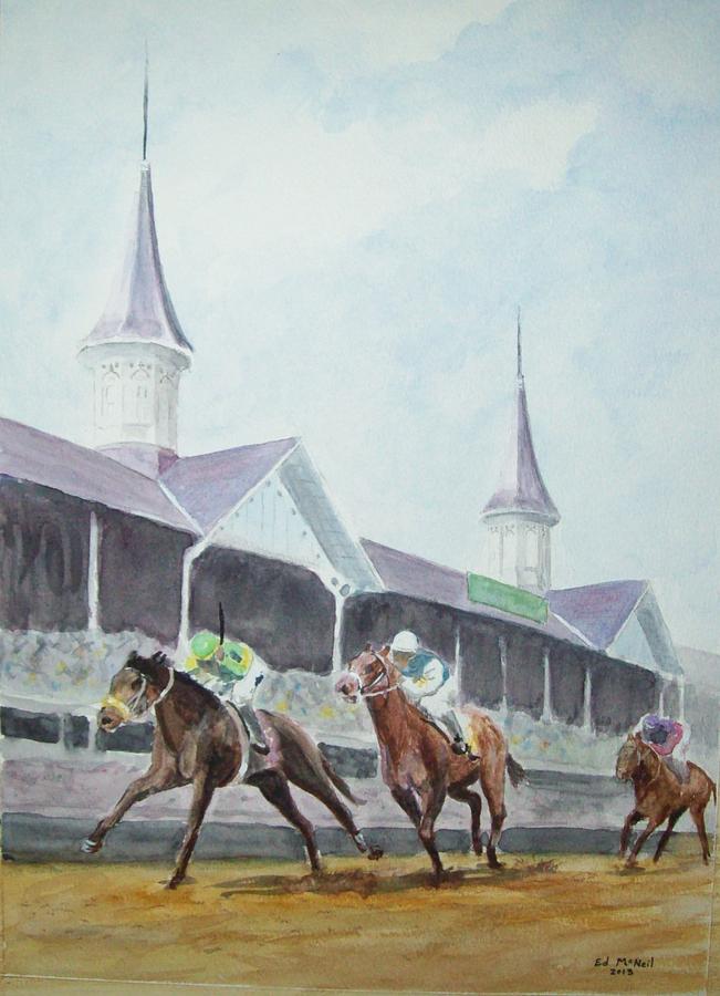 Kentucky Derby Painting