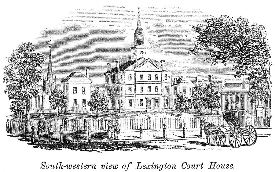 Architecture Painting - Kentucky Lexington, 1861 by Granger