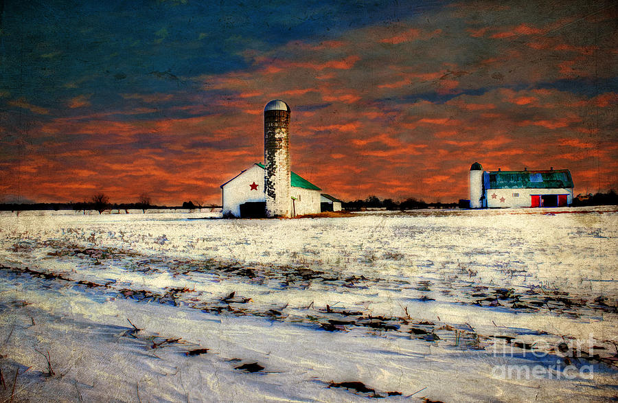 Winter Photograph - Kentucky Sunrise by Darren Fisher