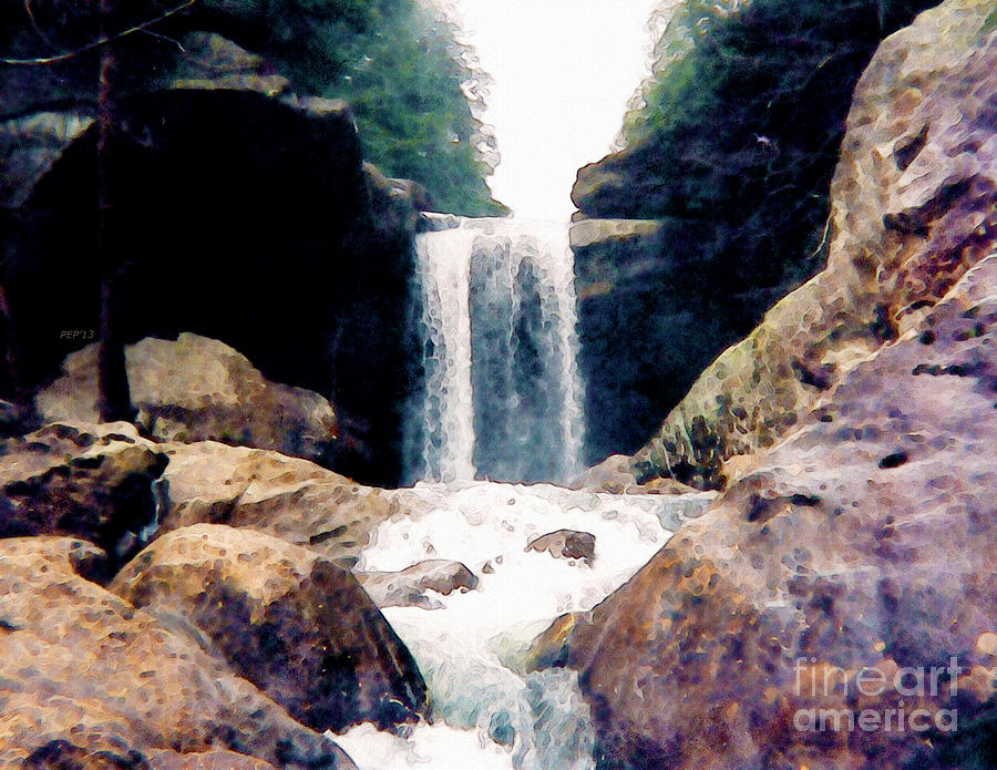 Kentucky Waterfall Photograph by Phil Perkins