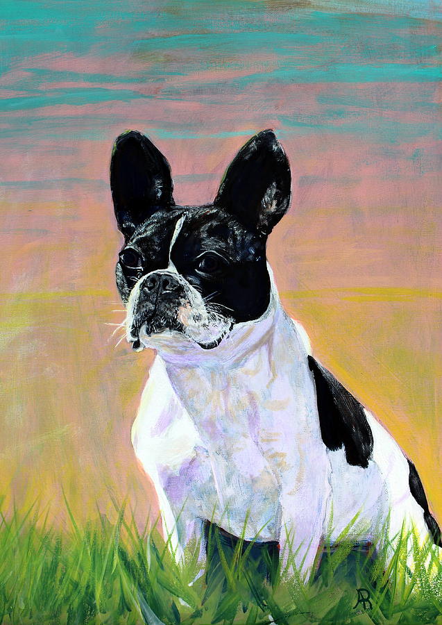 French Bulldog Painting - Kenzie by Arthur Rice