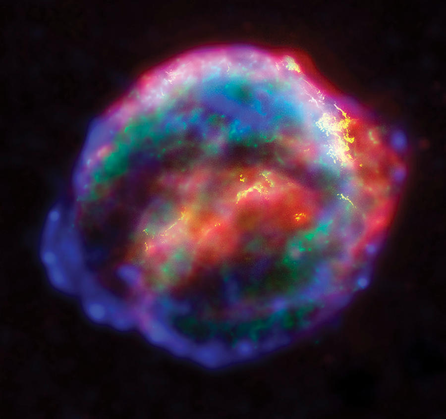 Space Photograph - Kepler s Supernova by Anonymous