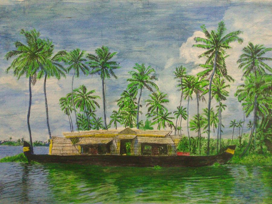 Kerala Art, Kathakali, South Indian Art, Malayalam, Onam Wall Art, Indian  Art, Thrissur Pooram, Backwaters, ORIGINAL Watercolor Painting Set - Etsy  Hong Kong